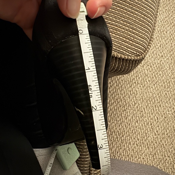 Ann Marino Black High Heals 9M - Picture 6 of 8